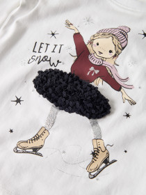 NAME IT Bluse Sedra Bright White